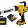 Аккумуляторный пистолет для герметика DeWALT DCE571D1
