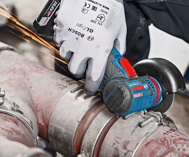 Аккумуляторная болгарка BOSCH GWS 12V-76 + GBA 12V 2.0Ah