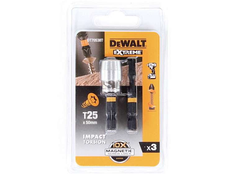 Биты DeWALT DT70538T (2 шт.)