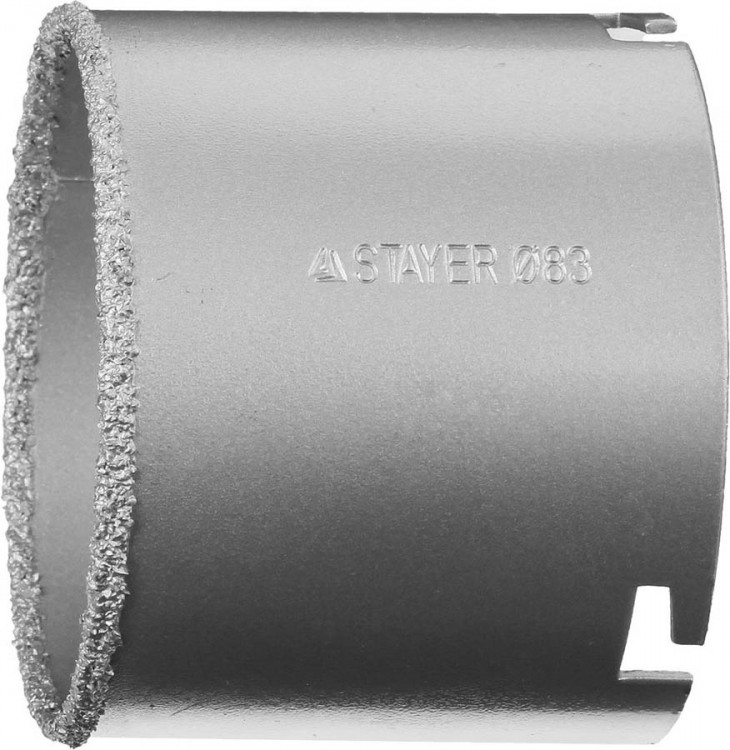 Буровая коронка с твердосплавным напылением STAYER 33345-83