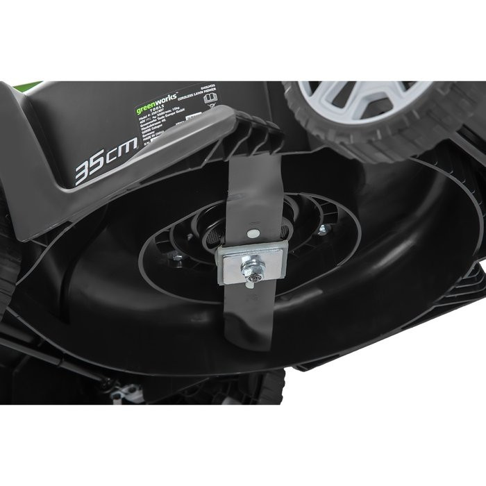 Газонокосилка аккумуляторная Greenworks G40LM35K6