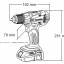 Аккумуляторная дрель-шуруповерт MAKITA BDF456RFJ