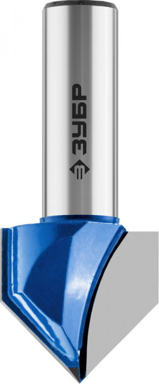 Фреза пазовая галтельная V-образная ЗУБР 28752-25.4