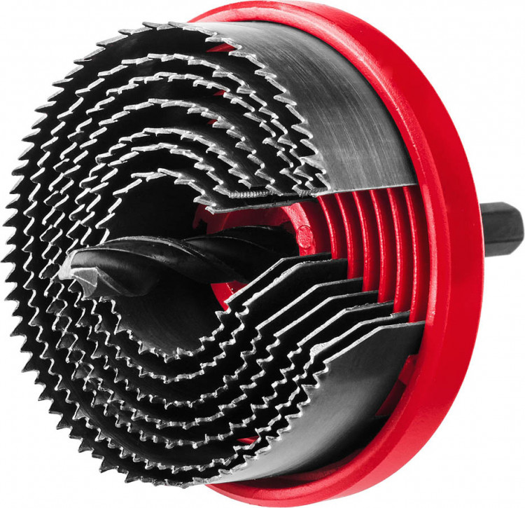 Пила кольцевая наборная по дереву ЗУБР 29593-H7-18