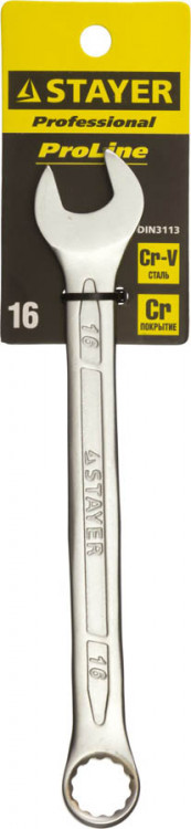 Комбинированный гаечный ключ STAYER 27081-16