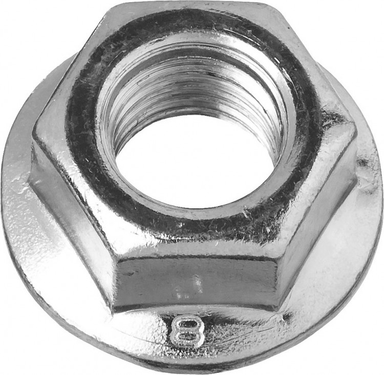 Гайка DIN 6923 с фланцем ЗУБР 303630-12