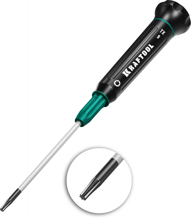 Отвертка для точных работ KRAFTOOL 25684-09