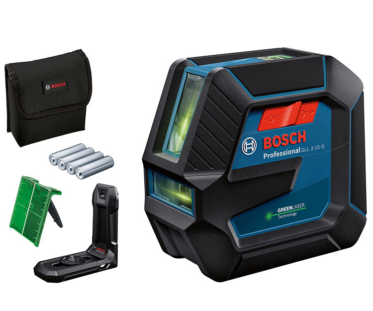 Линейный нивелир BOSCH GLL 2-15 G + LB 10