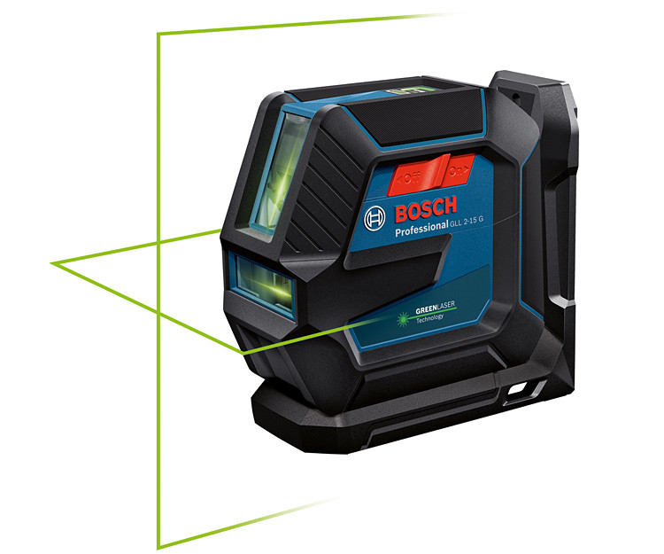 Линейный нивелир BOSCH GLL 2-15 G + LB 10