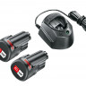 Аккумулятор BOSCH Набор 12 V 2 x 1.5 А ч, GAL 1210 CV