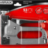 Степлер MIRAX 3144 предназначен для крепления тканных материалов: ткани