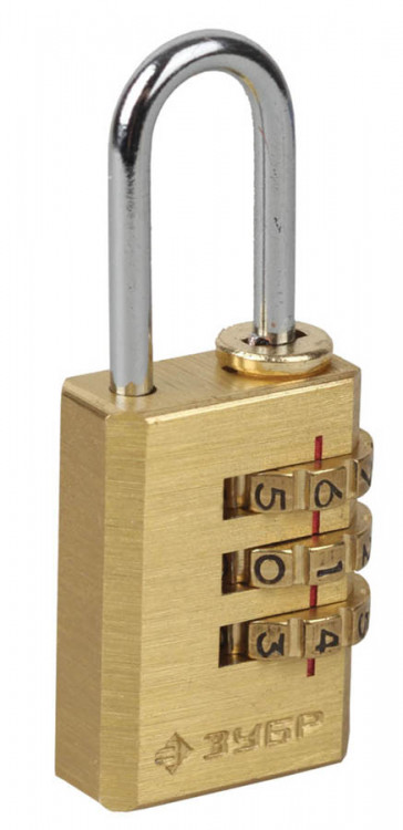 Кодовый мини-замок ЗУБР 37118-1-z01 предназначен для запирания дорожных сумок и чемоданов. Надежный дисковый механизм секретности
