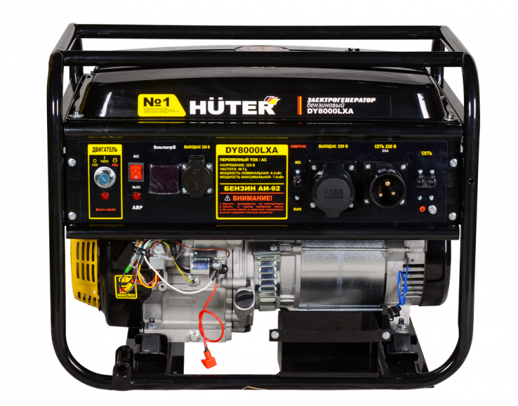 Портативный бензогенератор HUTER DY8000LXA