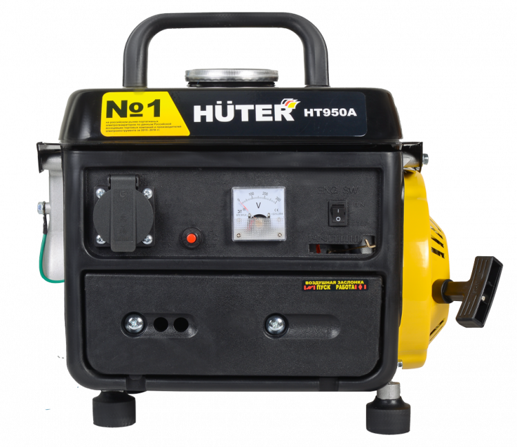 Портативный бензогенератор HUTER HT950A