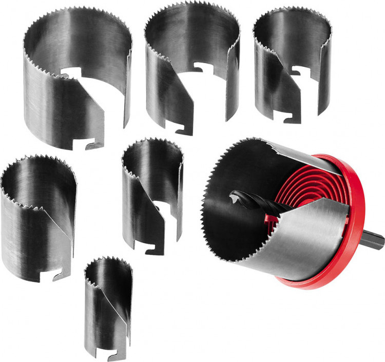 Пила кольцевая наборная по дереву ЗУБР 29593-H7-42