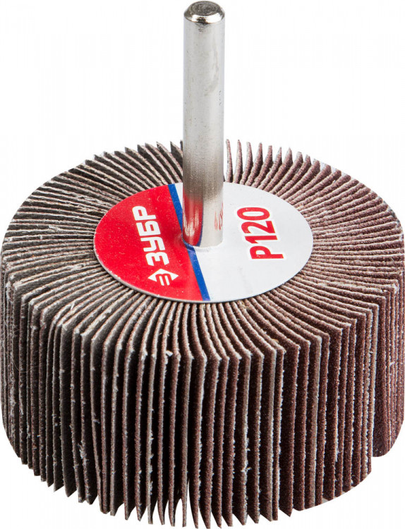 Круг шлифовальный веерный лепестковый для электродрели ЗУБР 36602-120