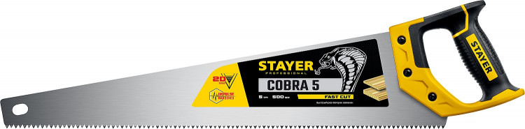 Ножовка по дереву (пила) COBRA 5 STAYER 1506-50_z02