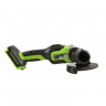 Угловая шлифовальная машина, аккумуляторная Greenworks GD24AG, 24V, без АКБ и ЗУ