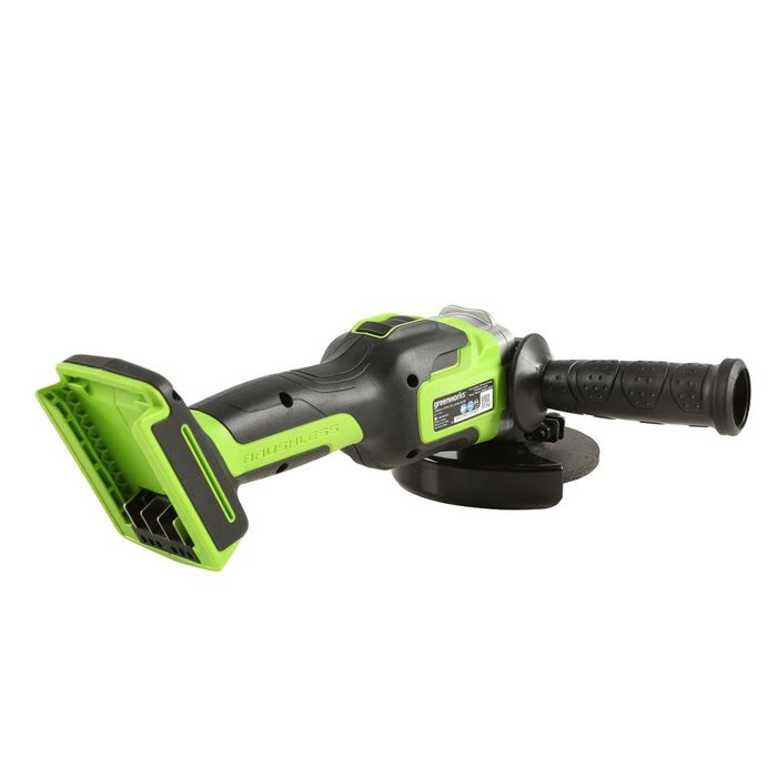 Угловая шлифовальная машина, аккумуляторная Greenworks GD24AG, 24V, без АКБ и ЗУ