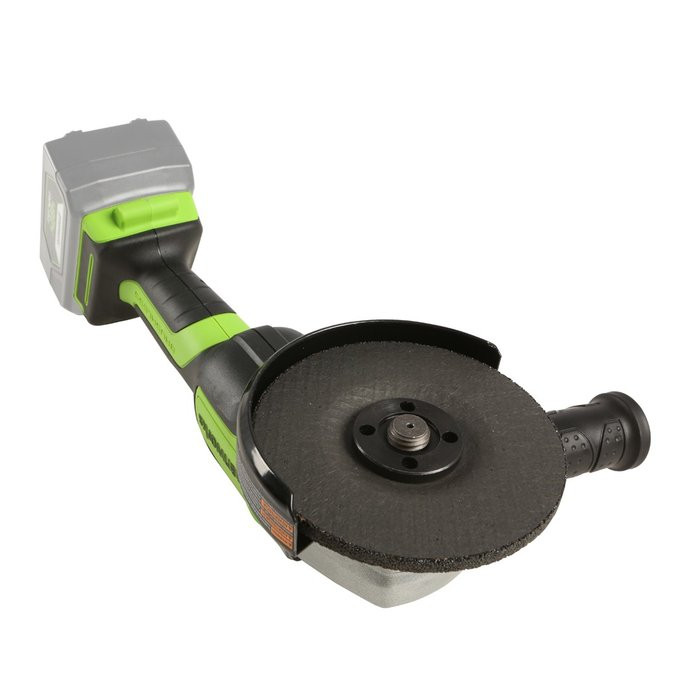 Угловая шлифовальная машина, аккумуляторная Greenworks GD24AG, 24V, без АКБ и ЗУ