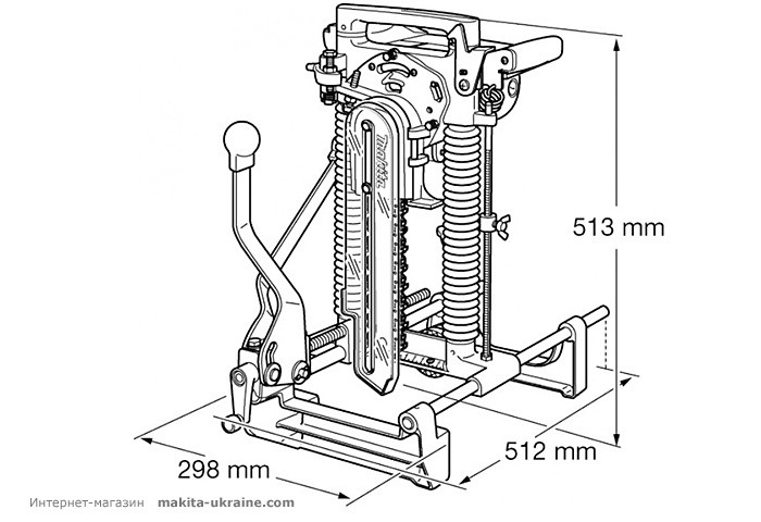 Цепной пазорез MAKITA 7104L