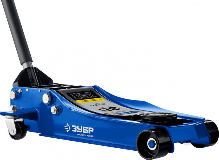 Домкрат гидравлический подкатной ЗУБР 43054-3.5