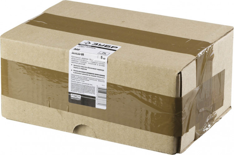 Гайка DIN 6923 с фланцем ЗУБР 303630-08