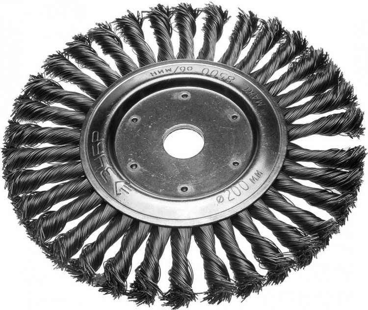 Щетка крацовка дисковая для УШМ ЗУБР 35190-200_z01