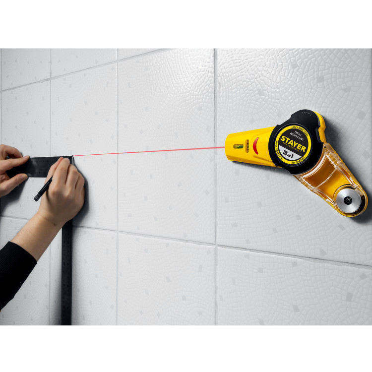 Уровень с приспособлением для сверления STAYER 34987