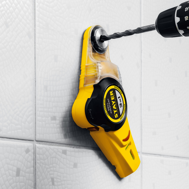 Уровень с приспособлением для сверления STAYER 34987