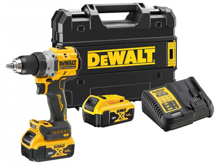 Аккумуляторная дрель-шуруповерт DeWALT DCD800P2T
