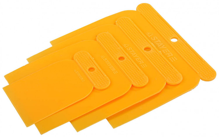 Шпатели "японские" пластмассовые STAYER 1010-H4