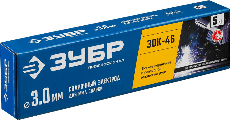 Электрод сварочный ЗУБР 40035-3.0