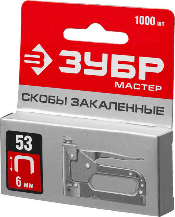 Скобы тонкие ЗУБР 31625-06