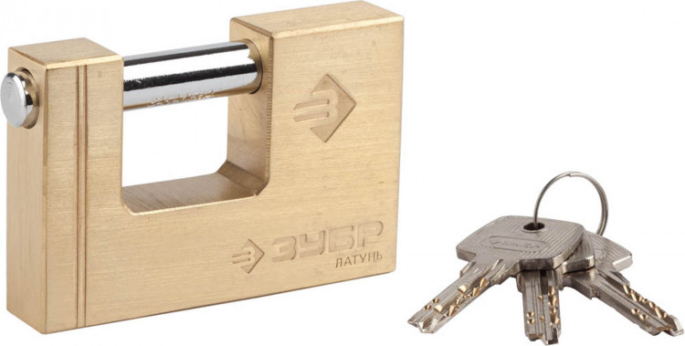 Замок навесной, ЗУБР 90 мм