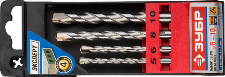 Набор сверел ЗУБР 29140-H4
