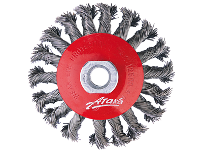 Щётка №025; 1210014135 d-100 M-14 вогнутая,витая