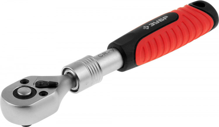 Трещотка для торцовых головок ЗУБР 27732-1/4