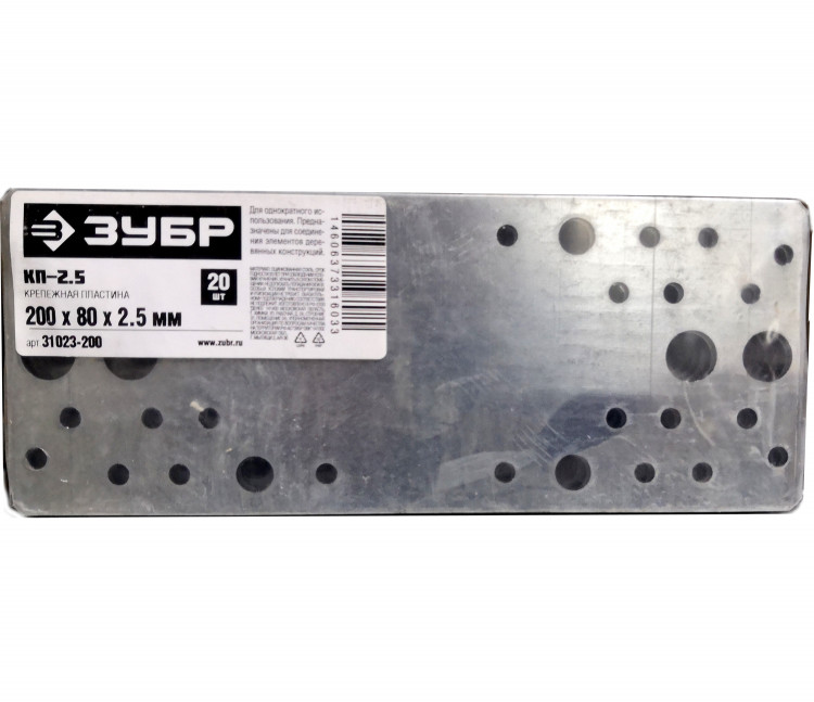 Крепежная пластина ЗУБР 31023-200
