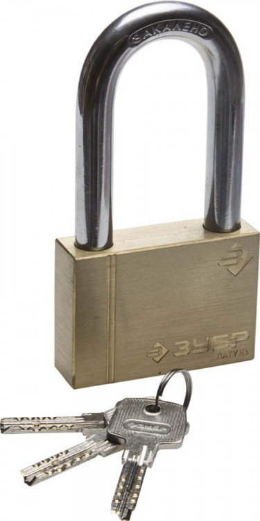 Замок навесной  замок навесной латунный корпус, 37299-70-1