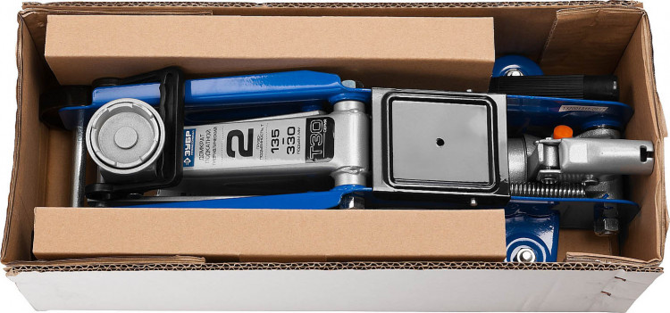 Домкрат гидравлический подкатной ЗУБР 43053-2