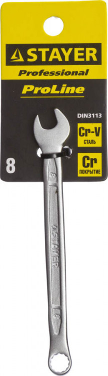 Комбинированный гаечный ключ STAYER 27081-08