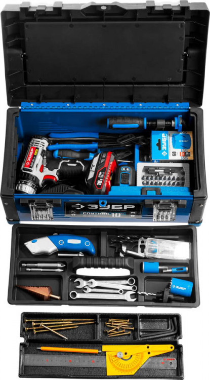 Ящик для инструмента ЗУБР 38153-18