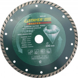 Алмазный диск отрезной STAYER 3662-200