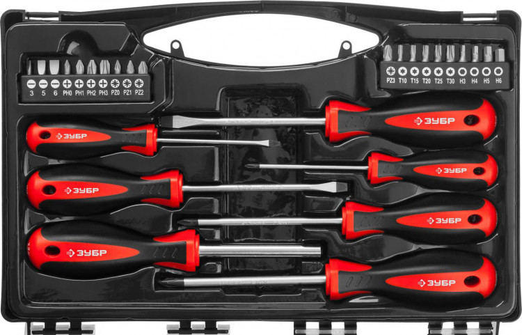 Набор отверток с битами "Универсал 27" ЗУБР 25027