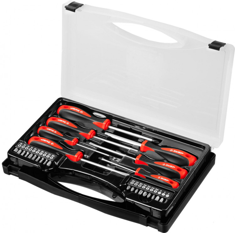 Набор отверток с битами "Универсал 27" ЗУБР 25027