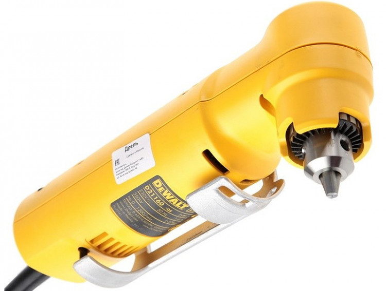 Безударная угловая дрель DeWALT D21160