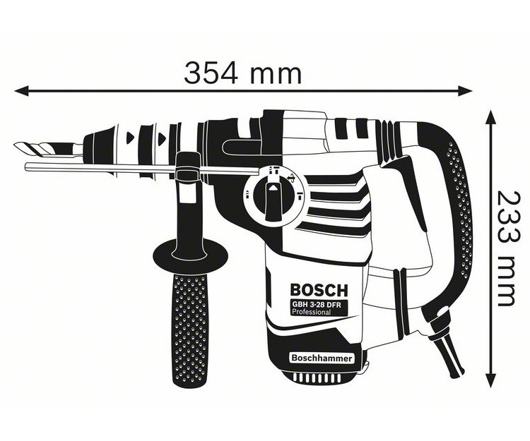 Перфоратор BOSCH GBH 3-28 DRE