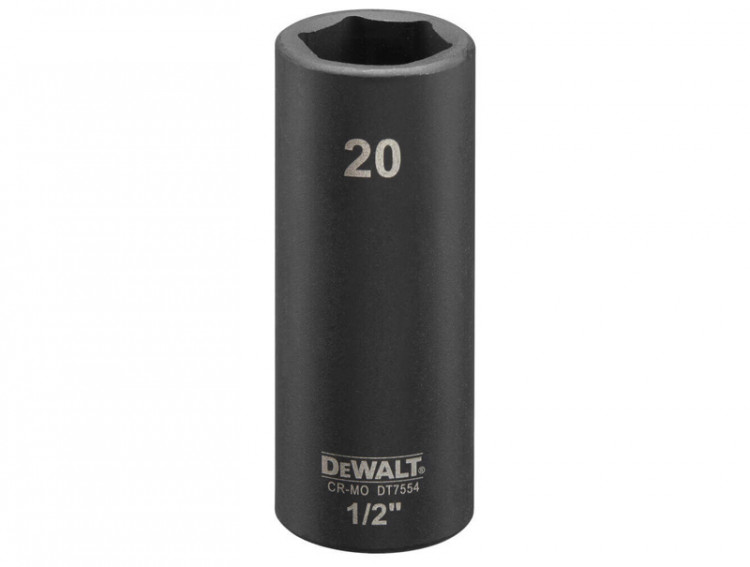 Головка торцевая ударная удлинённая IMPACT DeWALT DT7554