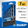 Набор сверел Зубр 29625-H7R